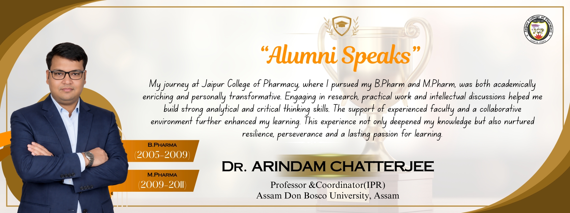 Alumni Speaks by Champa Rai