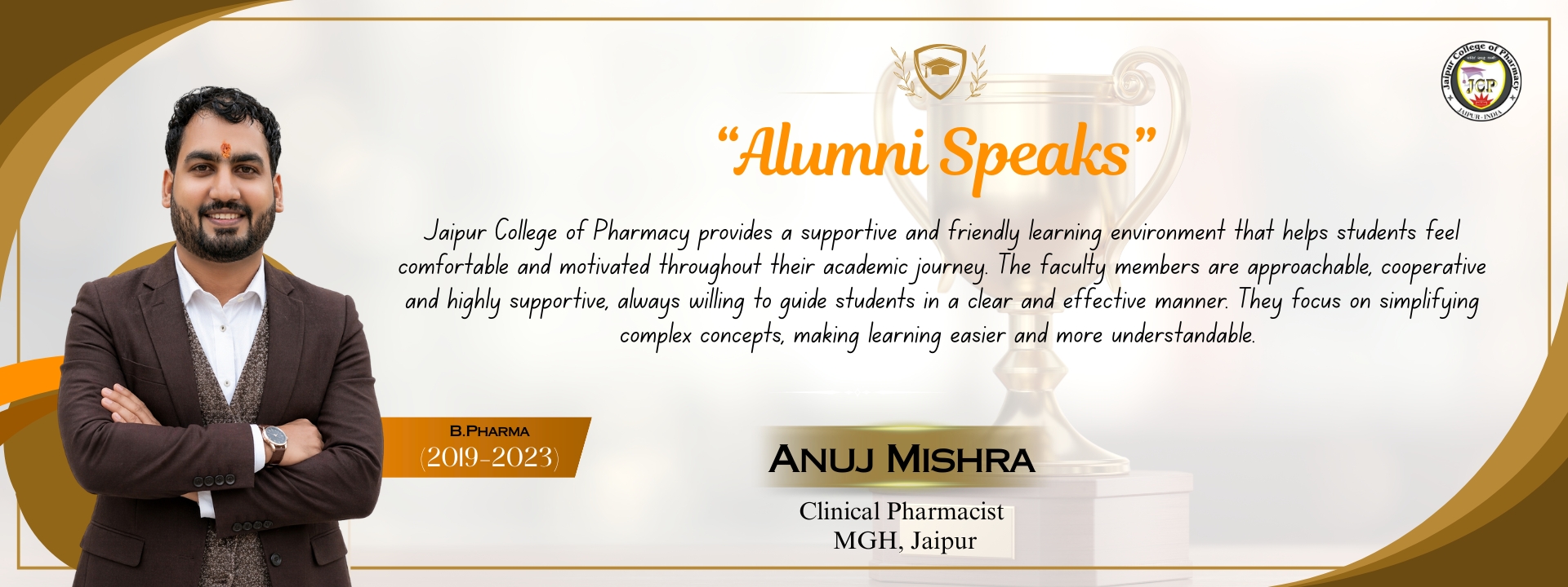 Alumni Speaks by Champa Rai