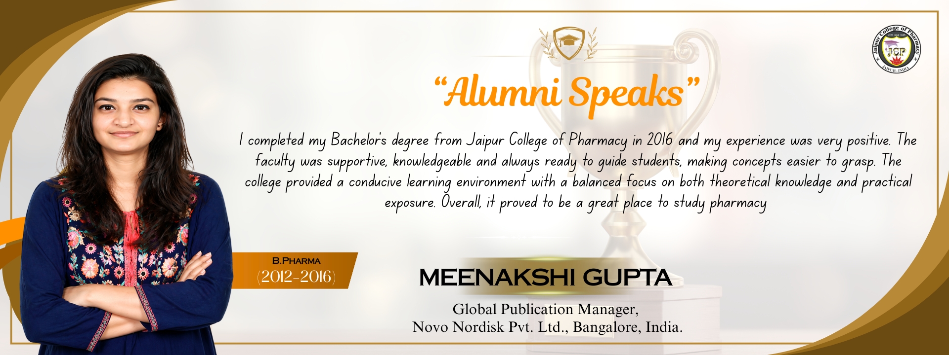 Alumni Speaks by Champa Rai