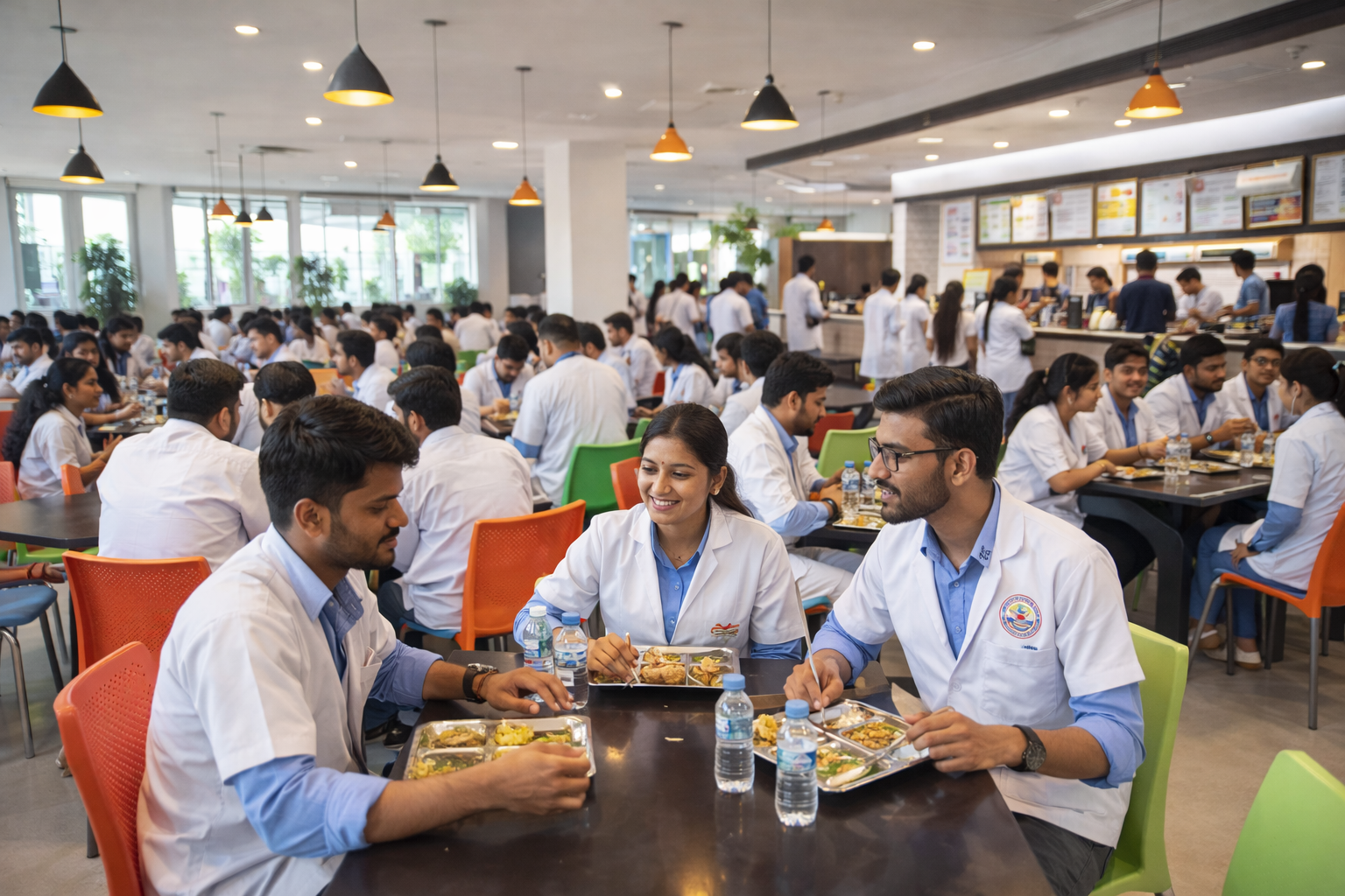 Cafeteria at Jaipur College of Pharmacy