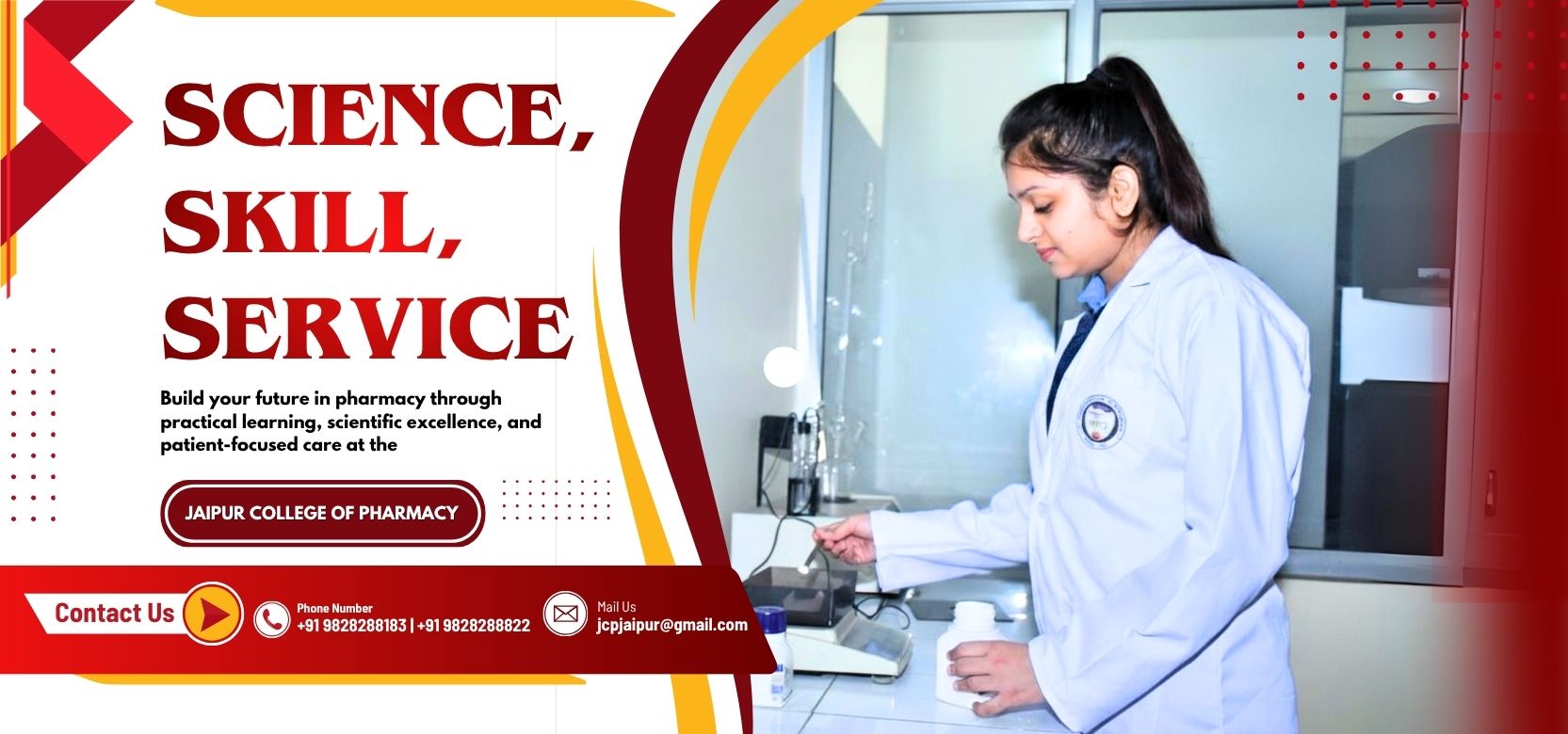 Jaipur College of Pharmacy campus highlight