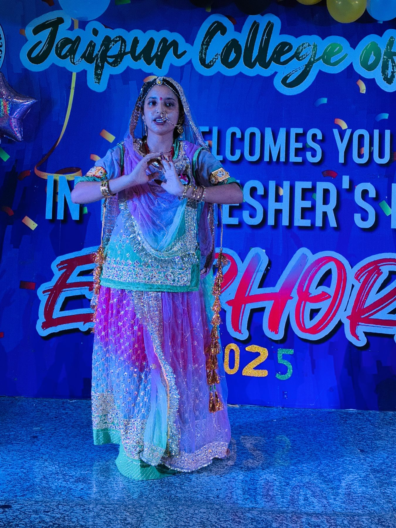 Fresher's Party at Jaipur College of Pharmacy