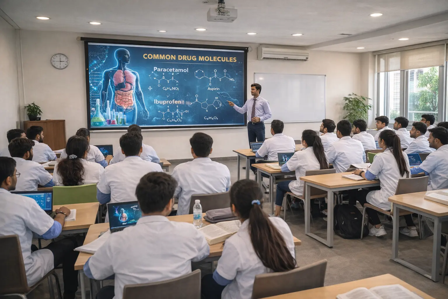 Smart Classroom at Jaipur College of Pharmacy