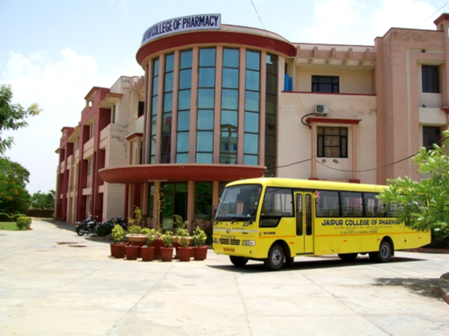 Transportation facility at Jaipur College of Pharmacy