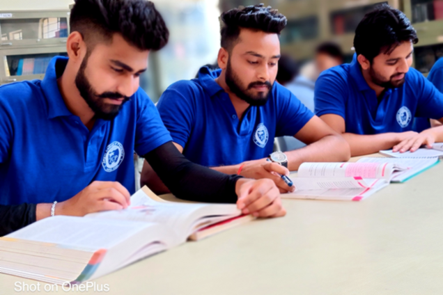 Library at Jaipur College of Pharmacy